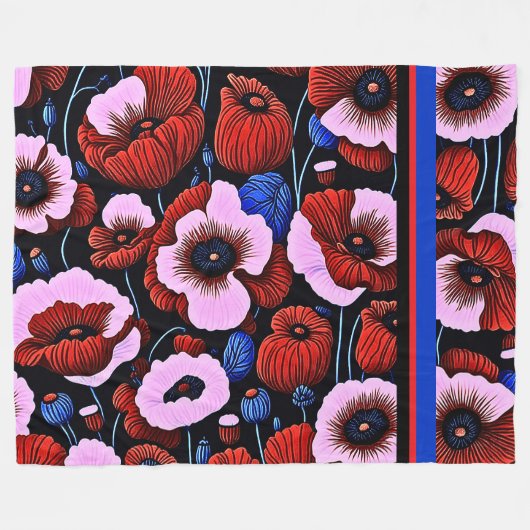 COUVERTURE POLAIRE LE FLEECE BLANKET DU JARDIN ! (Devant (Horizontal))