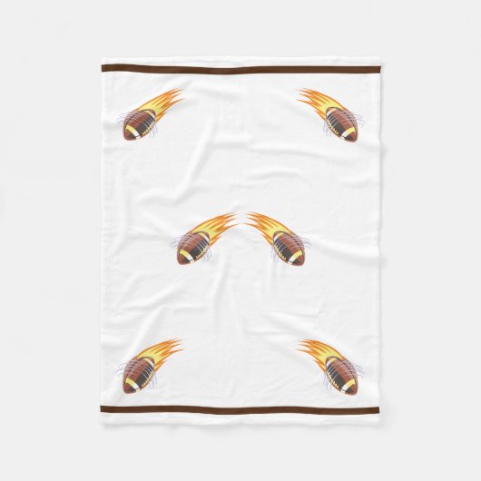 Couverture Polaire Le football flamand - (Devant)