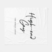 Couverture Polaire Le Gay Haut De Gamme - Le Lotus Blanc (Devant (Horizontal))