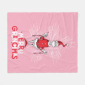 Couverture Polaire Le Grinch | Joyeux Grinchmas (Devant (Horizontal))