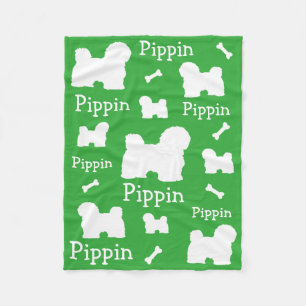 Couverture Polaire Le Havanais maltais Lhassa Apso Bolognes Blanket