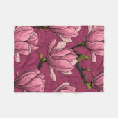 Couverture Polaire Le jardin de Magnolia (Devant (Horizontal))