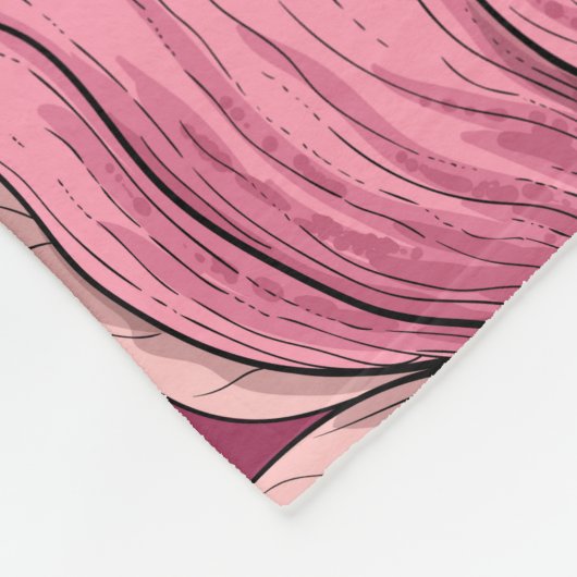 Couverture Polaire Le jardin de Magnolia (Coin)