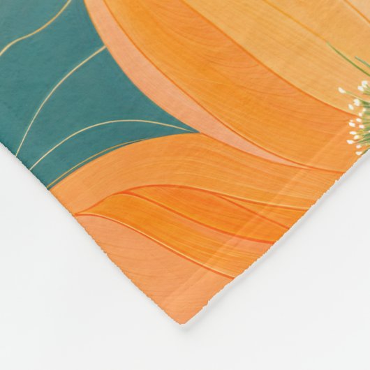 Couverture Polaire Le jardin de velours (Coin)