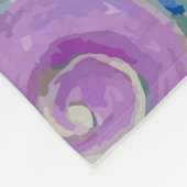 Couverture Polaire Le jardin par Gustav Klimt (Coin)