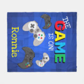 Couverture Polaire Le Jeu Est En Cours ! | Jeu vidéo (Devant (Horizontal))