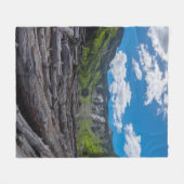 Couverture Polaire Le lac alpin (Devant (Horizontal))