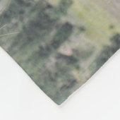 Couverture Polaire Le lama drôle d'alpaga ne me touchent pas crachent (Coin)