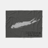 Couverture Polaire Le Long Island New York (Devant (Horizontal))