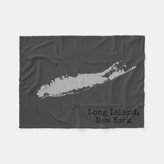 Couverture Polaire Le Long Island New York (Devant (Horizontal))