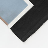 Couverture Polaire Le manuscrit moderne de modèle photo de famille (Coin)