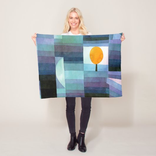 Couverture Polaire Le Messager d'Automne, Klee (En situation)