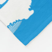 Couverture Polaire Le monde de 3 différents Dachshunds 1 (Coin)