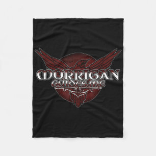 Couverture Polaire Le Morrigan, Déesse Celtique De La Guerre, Pagan,