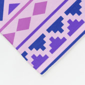 Couverture Polaire Le motif aztèque de l'essence II dentelle le (Coin)