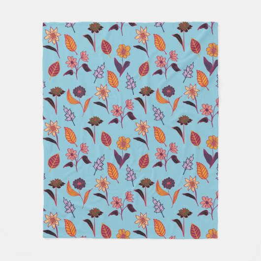Couverture Polaire Le Motif de Valentine (Devant)