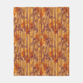 Couverture Polaire Le Motif White Lotus Sunset Safari (Devant)