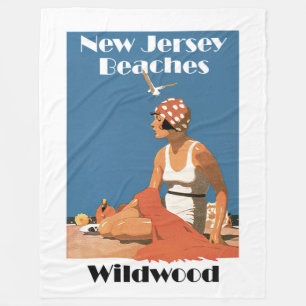 Couverture Polaire Le New Jersey échoue le ~ WildWood