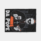 Couverture Polaire Le Pape de Chicago Leo Xiv da Pope (Devant (Horizontal))