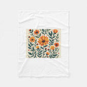 Couverture Polaire le parfum des chrysanthèmes (Devant)