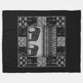 Couverture Polaire Le patchwork africain (Devant (Horizontal))