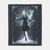 Couverture Polaire Le Patronus lapin d'Anime Luna Lovegood (Devant)