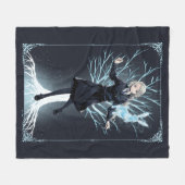 Couverture Polaire Le Patronus lapin d'Anime Luna Lovegood (Devant (Horizontal))