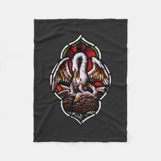 Couverture Polaire Le pélican comme symbole chrétien (Devant)