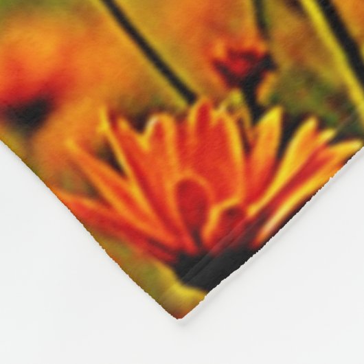 Couverture Polaire Le pollen doré des abeilles explose Joy Design (Coin)