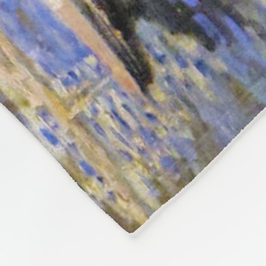 Couverture Polaire Le pont d'Argenteuil, Monet (Coin)