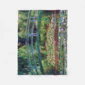 Couverture Polaire Le Pont Japonais (Etang Lily), Monet (Devant)