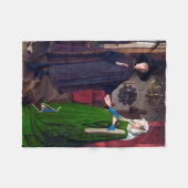 Couverture Polaire Le portrait Arnolfini, Jan van Eyck (Devant (Horizontal))
