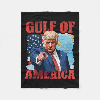 Couverture Polaire Le président Trump Bienvenue dans le golfe du Mexi