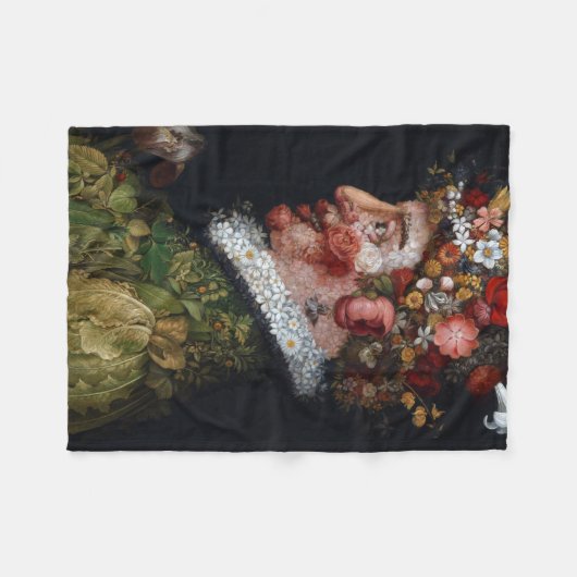 Couverture Polaire Le Printemps, Arcimboldo (Devant (Horizontal))