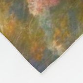 Couverture Polaire Le printemps Texas longhorn dans un champ (Coin)