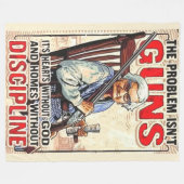 COUVERTURE POLAIRE LE PROBLÈME N'EST PAS DES ARMES À FEU (Devant (Horizontal))