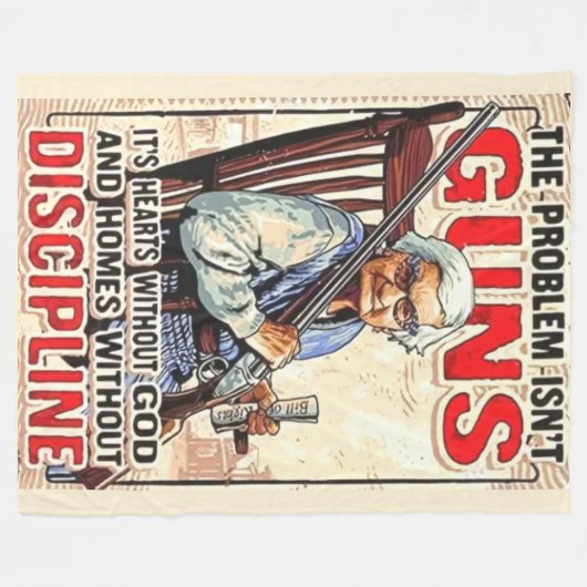 COUVERTURE POLAIRE LE PROBLÈME N'EST PAS DES ARMES À FEU (Devant (Horizontal))