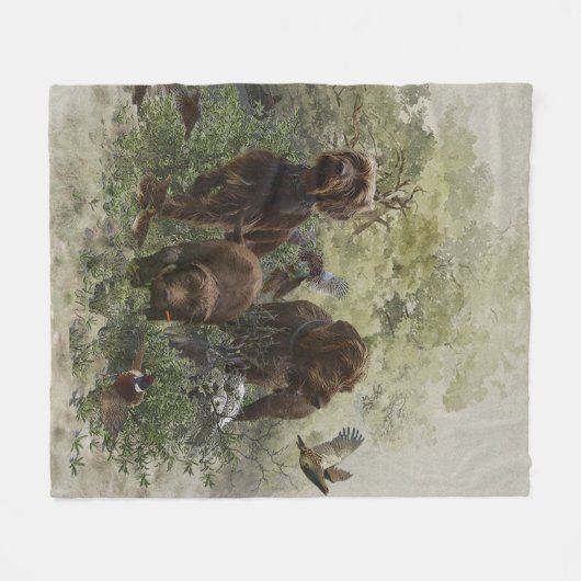 Couverture Polaire Le Pudelpointer (Devant (Horizontal))