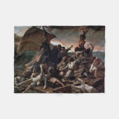 Couverture Polaire Le radeau de la Méduse, Theodore Gericault (Devant (Horizontal))