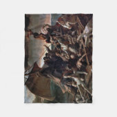 Couverture Polaire Le radeau de la Méduse, Theodore Gericault (Devant)