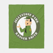 Couverture Polaire Le Ranger Smith Portrait de Jellystone (Devant)