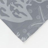 Couverture Polaire Le récif corallien de style Hipster (Coin)