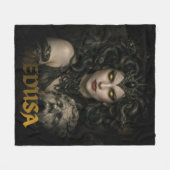 Couverture Polaire Le Regard du Silence Éternel (Devant (Horizontal))