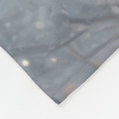 Couverture Polaire Le renard d'hiver (Coin)