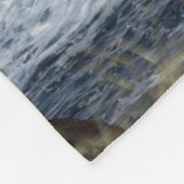 Couverture Polaire Le ressac de l'océan Pacifique (Coin)