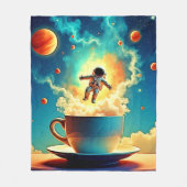 Couverture Polaire Le rêve du café de l'astronaute (Devant)