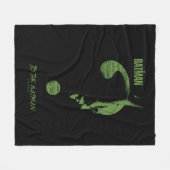 Couverture Polaire Le Riddler "To the Batman" Question Mark (Devant (Horizontal))