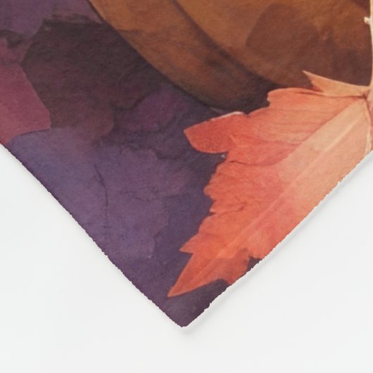 Couverture Polaire Le Rouge Irlandais En Automne Laisse L'Art Thanksg (Coin)
