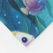 Couverture Polaire Le royaume sous-marin enchanté par Mermaid (Coin)