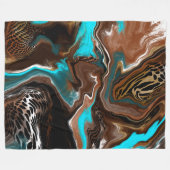 Couverture Polaire Le Safari éclate (Devant (Horizontal))